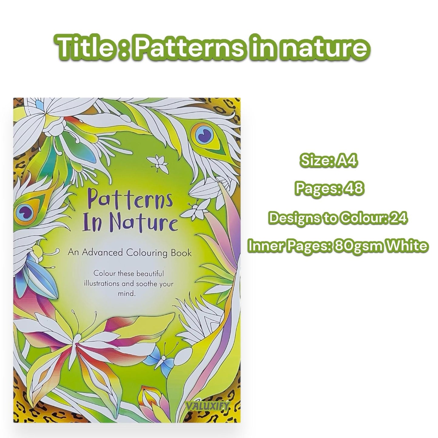 Advanced Colouring Book A4