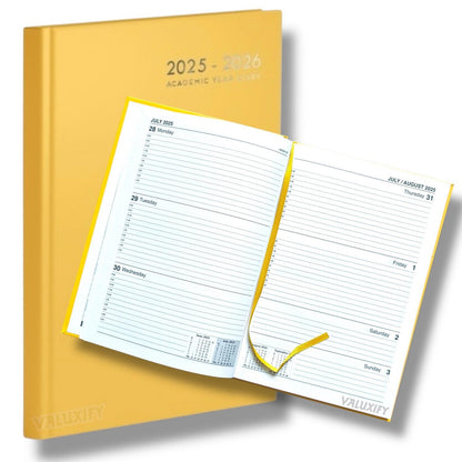 A5 Academic Diary 2025-2026  Week To View